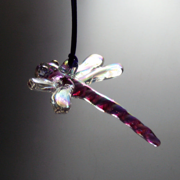 Memorial Glass Dragonfly Sun Catcher - Kevin Fulton Glass