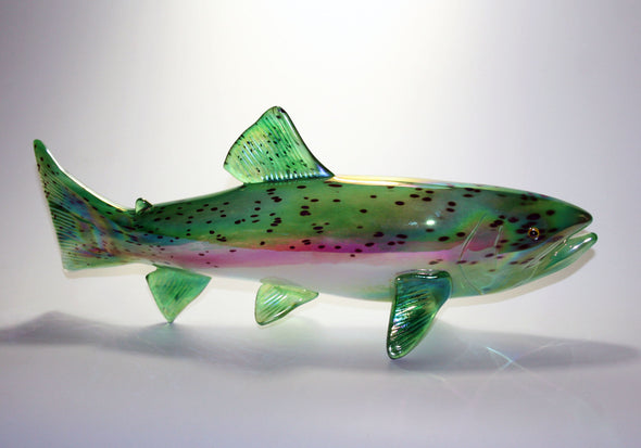 Rainbow Trout - Kevin Fulton Glass