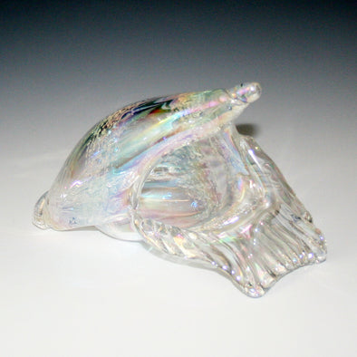 Memorial Glass Sea Shell Sculpture - Kevin Fulton Glass