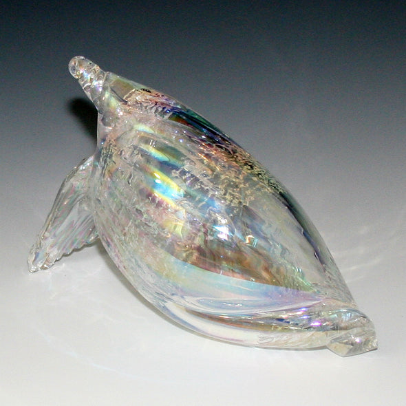 Memorial Glass Sea Shell Sculpture - Kevin Fulton Glass